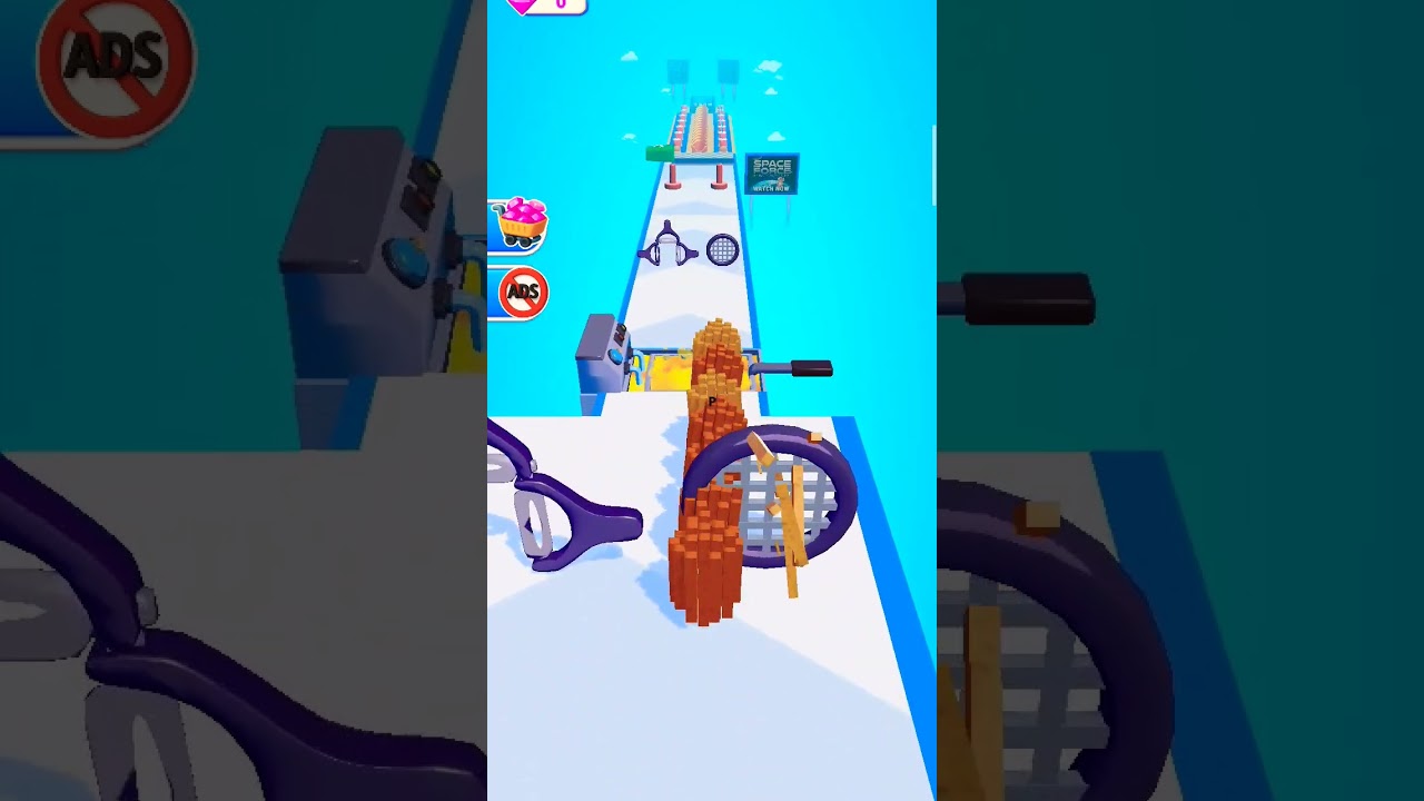 Potato 🥰❤️💕Potato 🍠🍠Potato rush run #0894#shorts #games #potatorun #shortvideos #gaming&lrm; #poona24