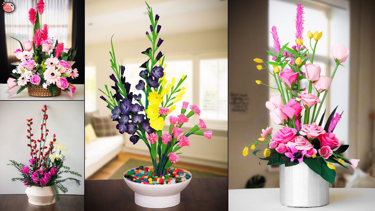 DIY Room Decor!!! At low Budget - At Home | Flower Pot Decorating Ideas