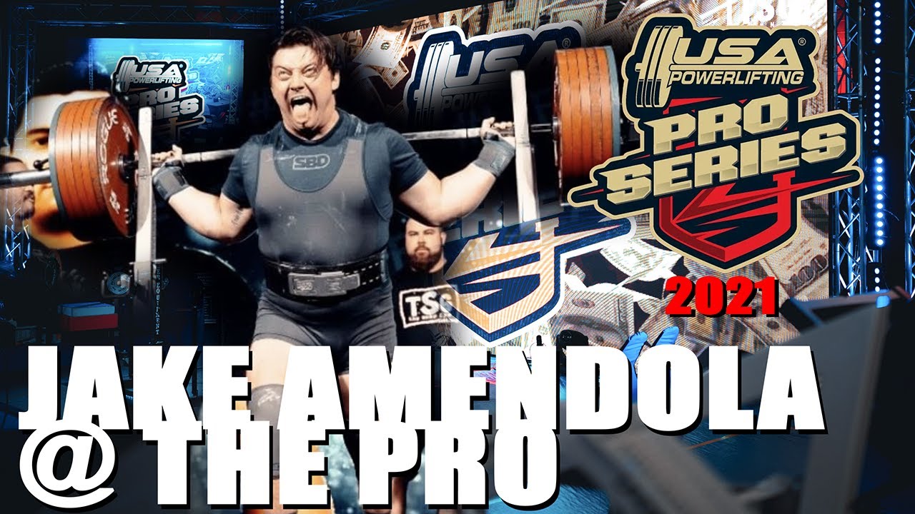 JAKE AMENDOLA @ THE PRO | USA Powerlifting VA 2021