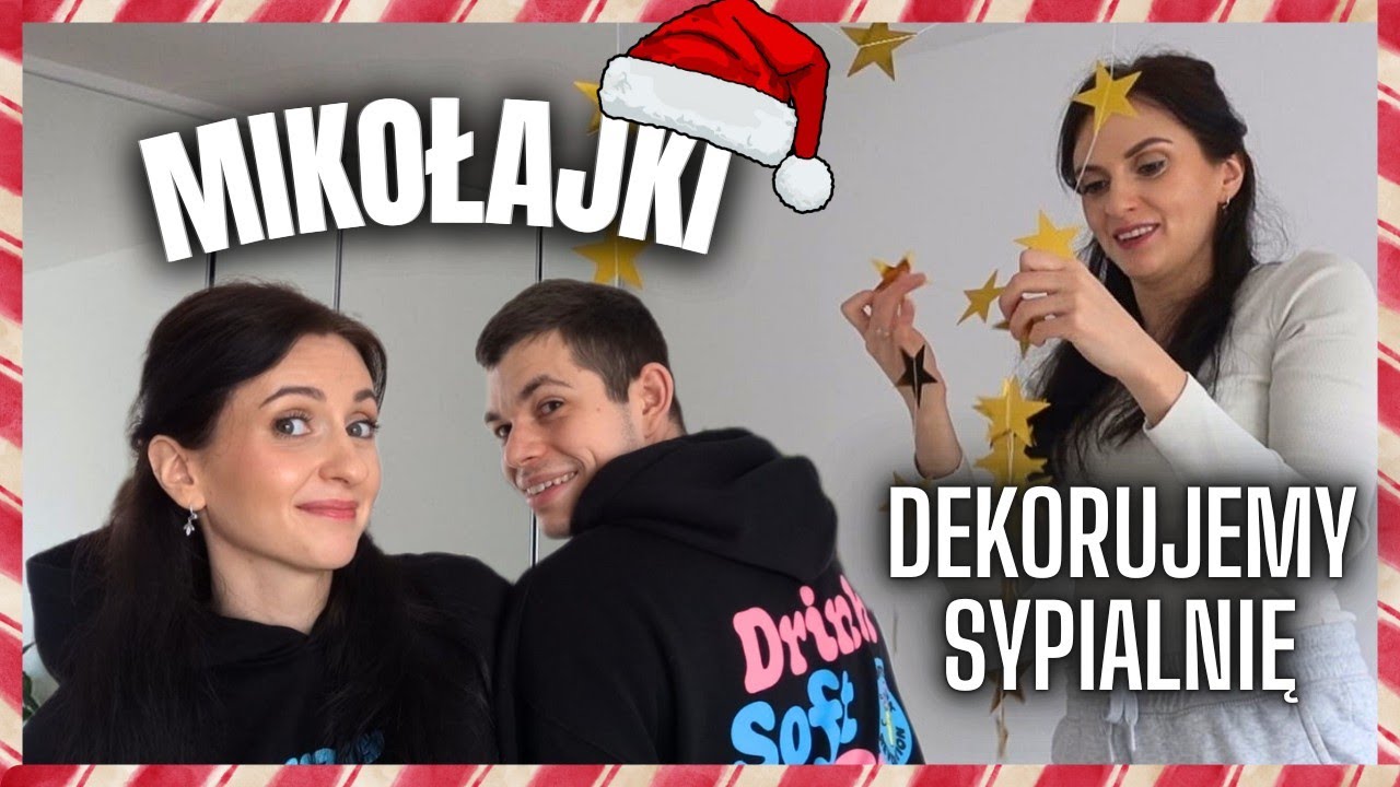 🎅 VLOGMAS 5 i 6 | Mikołajki & Świąteczne Dekorowanie Sypialni! ✨