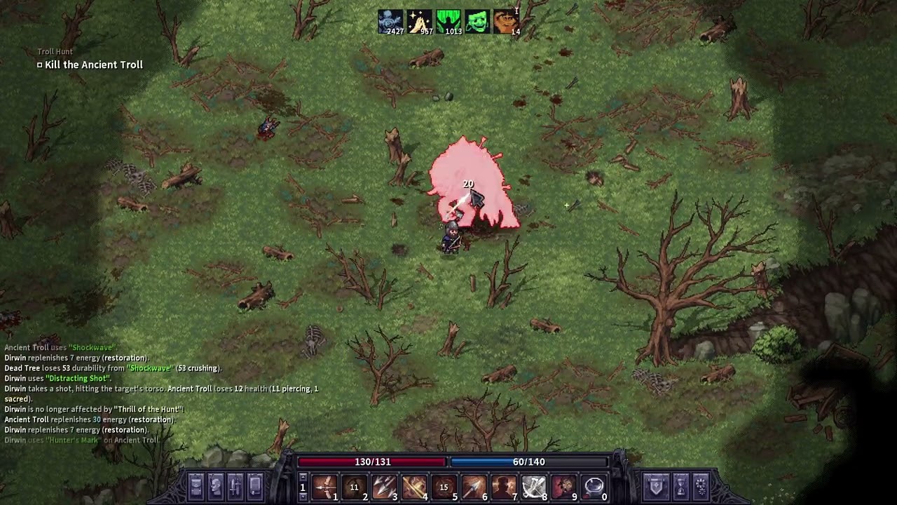 Troll Hunt - Ranged Weapons Build - Stoneshard 0.9.3