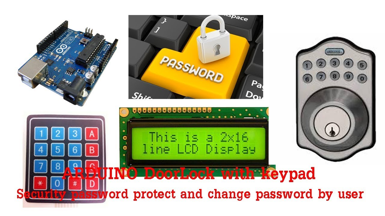 วิธีการทำ Arduino keypad door lock lcd password memory eeprom stored