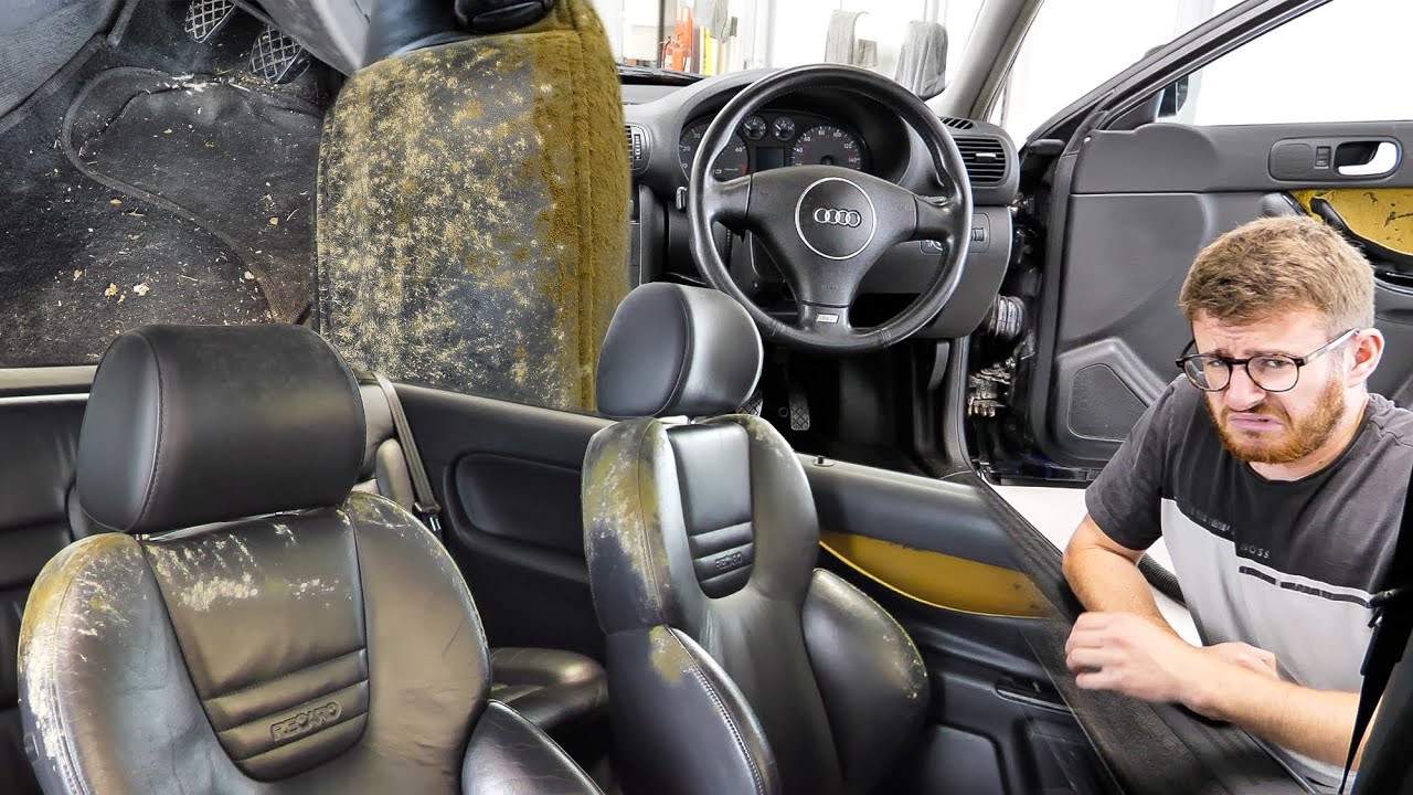 Deep Cleaning My ABANDONED Audi S3: First Wash in YEARS! *Part 2*