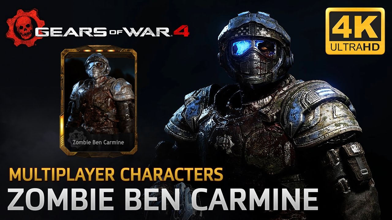 Gears of War 4 - Multiplayer Characters: Zombie Benjamin Carmine