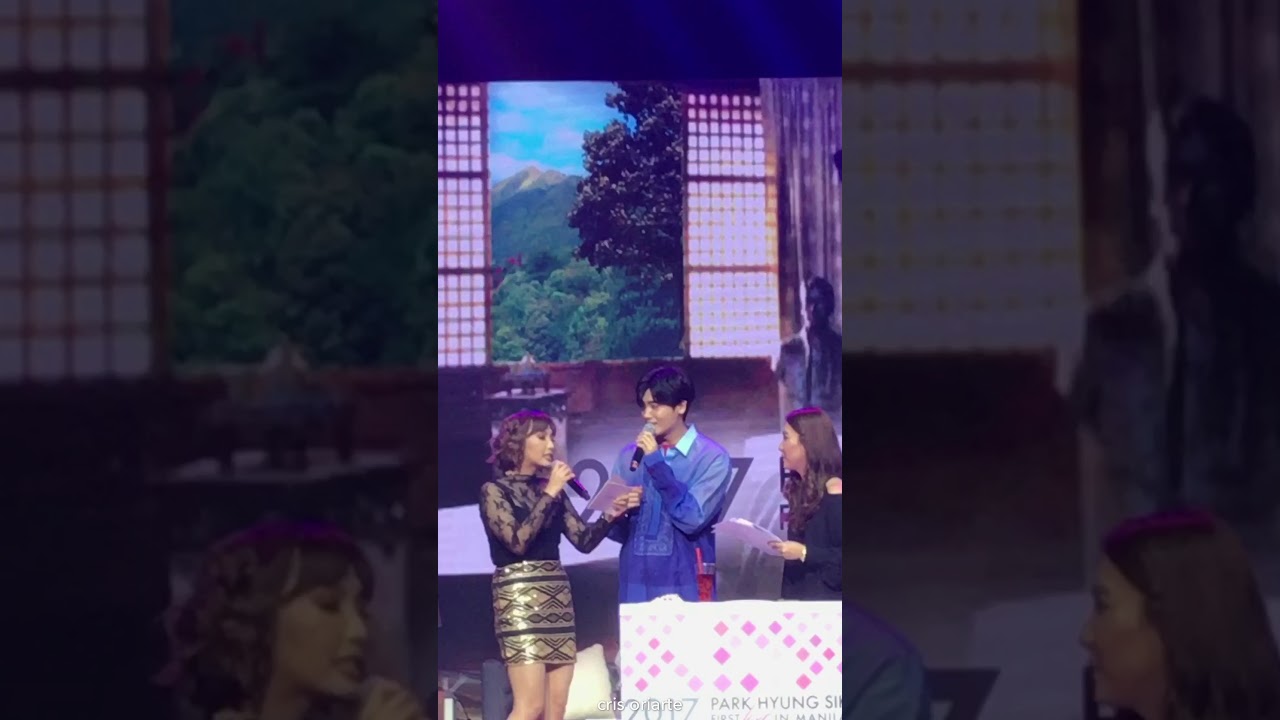 171111 Park Hyung Sik “First Love” Fanmeeting in Manila - PHS Learning Tagalog phrases