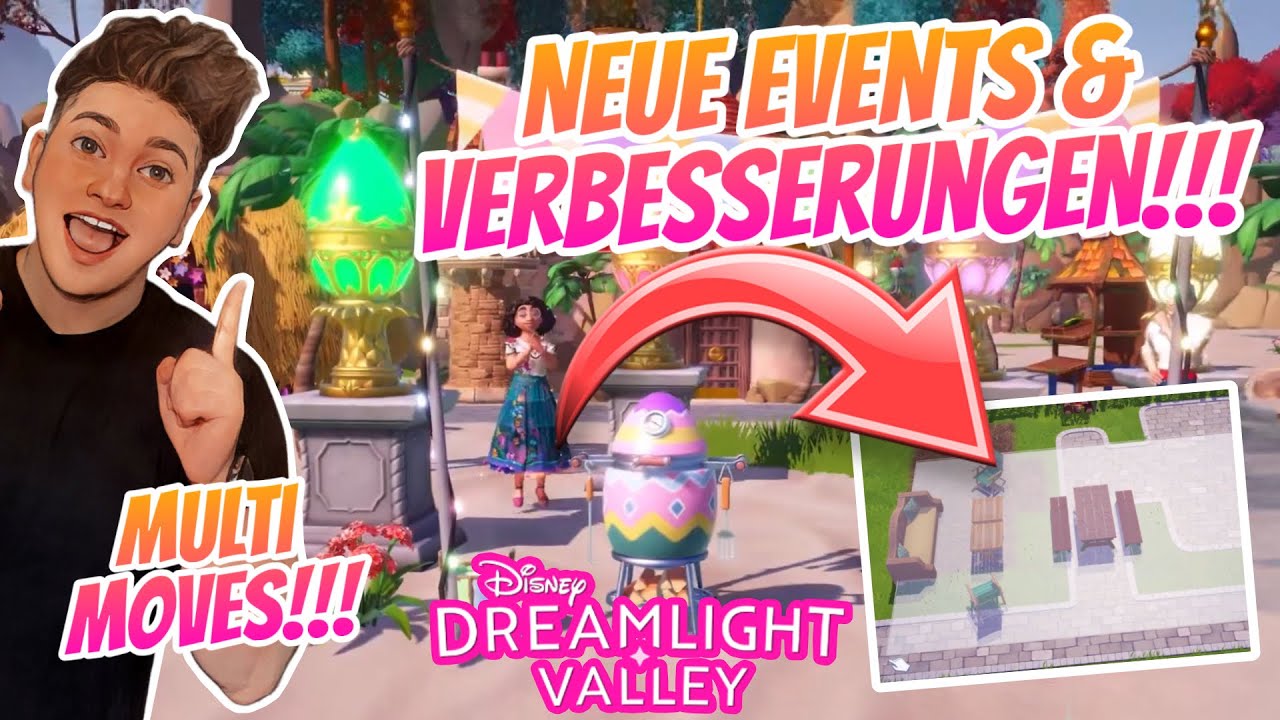 SCHWACHES UPDATE? 😳 MULTI MOVES, NEUE EVENTS & SUSI & STROLCH UPDATE NEUERUNGEN | Dreamlight Valley 