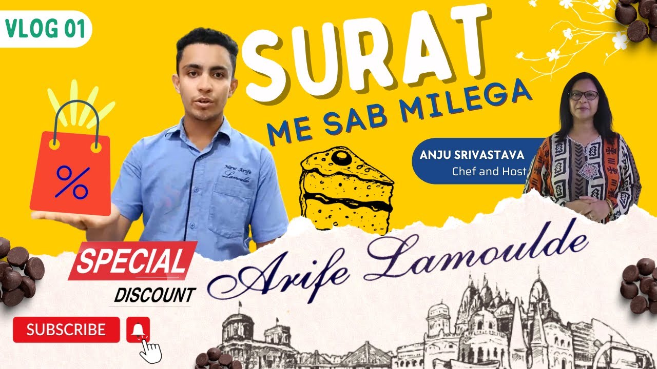 Khana Express | Arife Lamoulde | Surat ka Best Baker Shop | Anju Srivastava