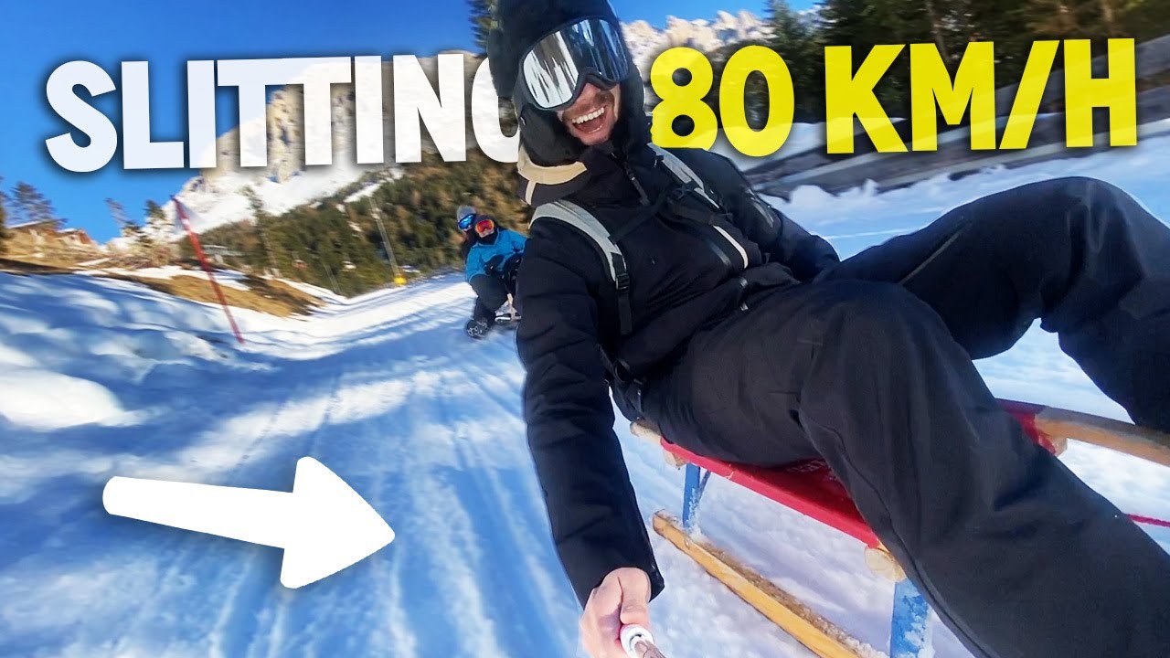 LA PISTA DA SLITTINO PIÙ VELOCE D'ITALIA