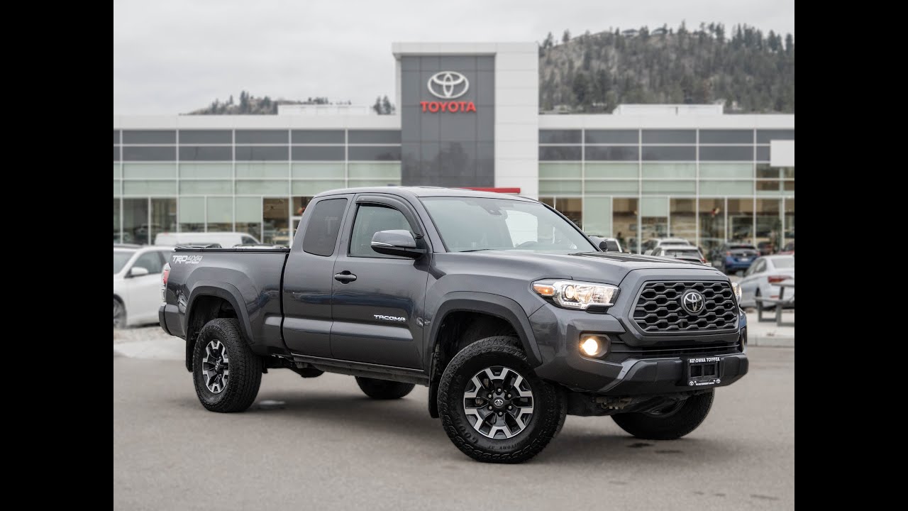 Gray Used 2023 Toyota Tacoma TRD Off Road Walkaround - Kelowna Toyota