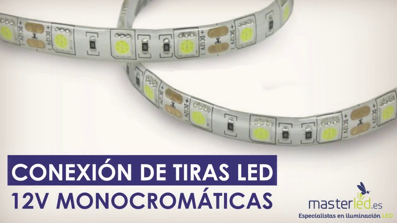 ¿Cómo se conectan las tiras #LED de 12V? Atentos al #tutorial ▶