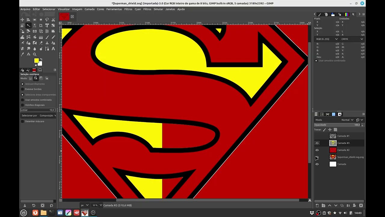 PREPARANDO ICONE DO  SUPERMAN