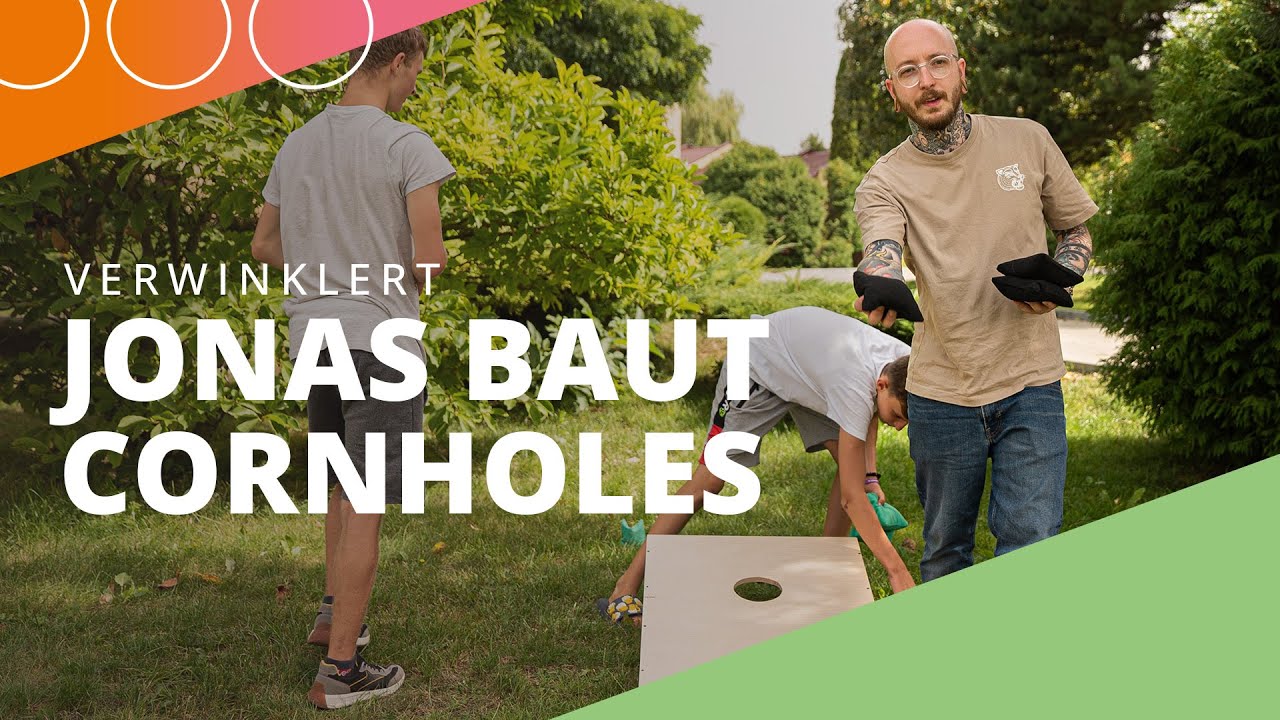 Cornhole selber machen – @JonasWinkler baut das beliebte Spiel aus den USA nach | VerWINKLERt