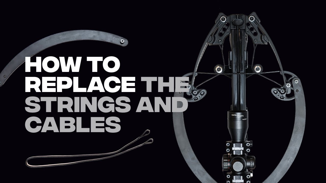How to replace the strings and cables on Ballista Bat Pistol Crossbow