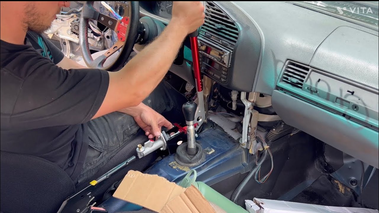 Installing a Hydro hand brake in the E36