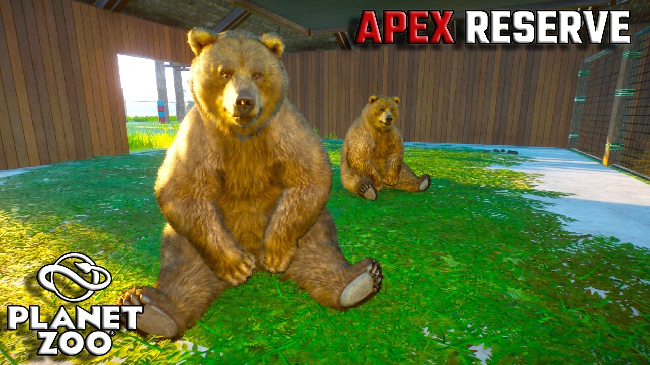 The Bear Necessities - Building a Brown Bear Habitat | Planet Zoo