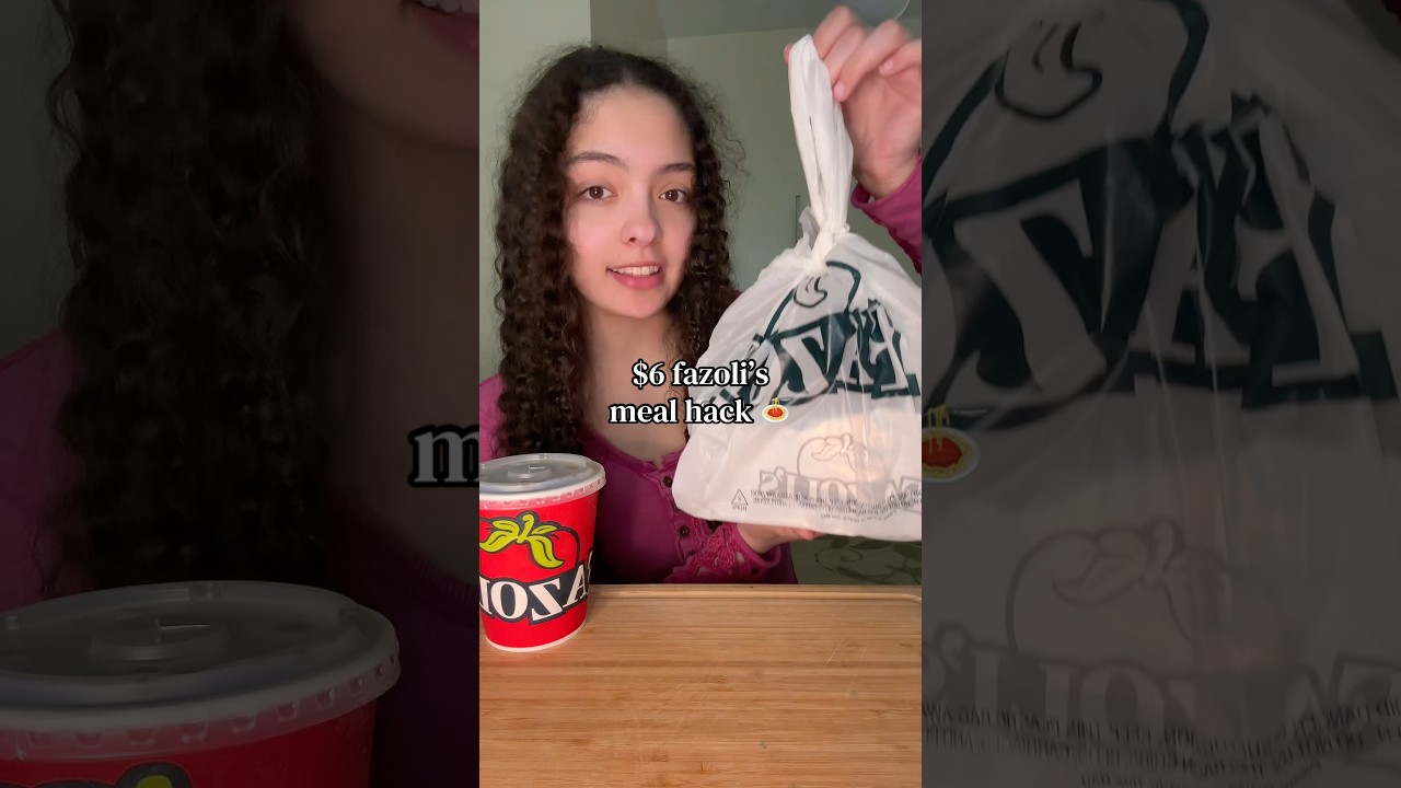 Пробую лайфхак с детским меню от Fazoli's за 6 долларов 🍝 #fazolis #итальянскаякухня #паста #гурм...