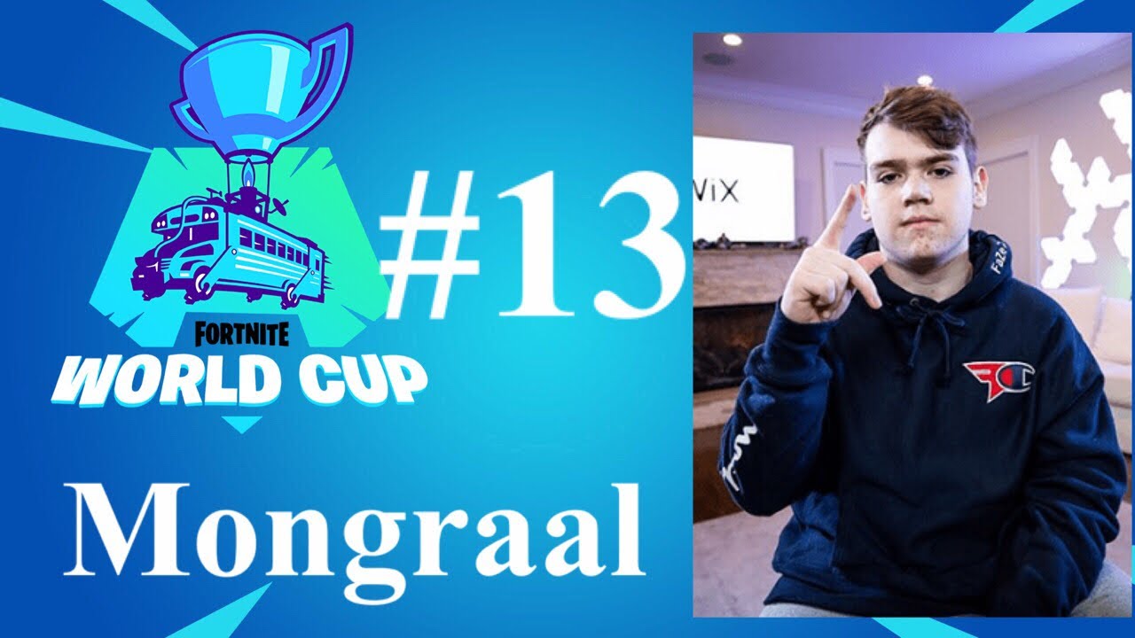 Mongraal Fortnite Solo World Cup Highlight!!!