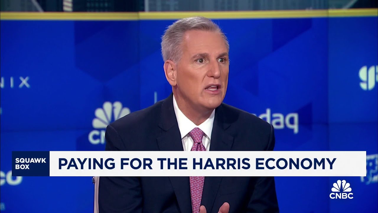 Former House Speaker Kevin McCarthy: Harris is running against someone rather than for something