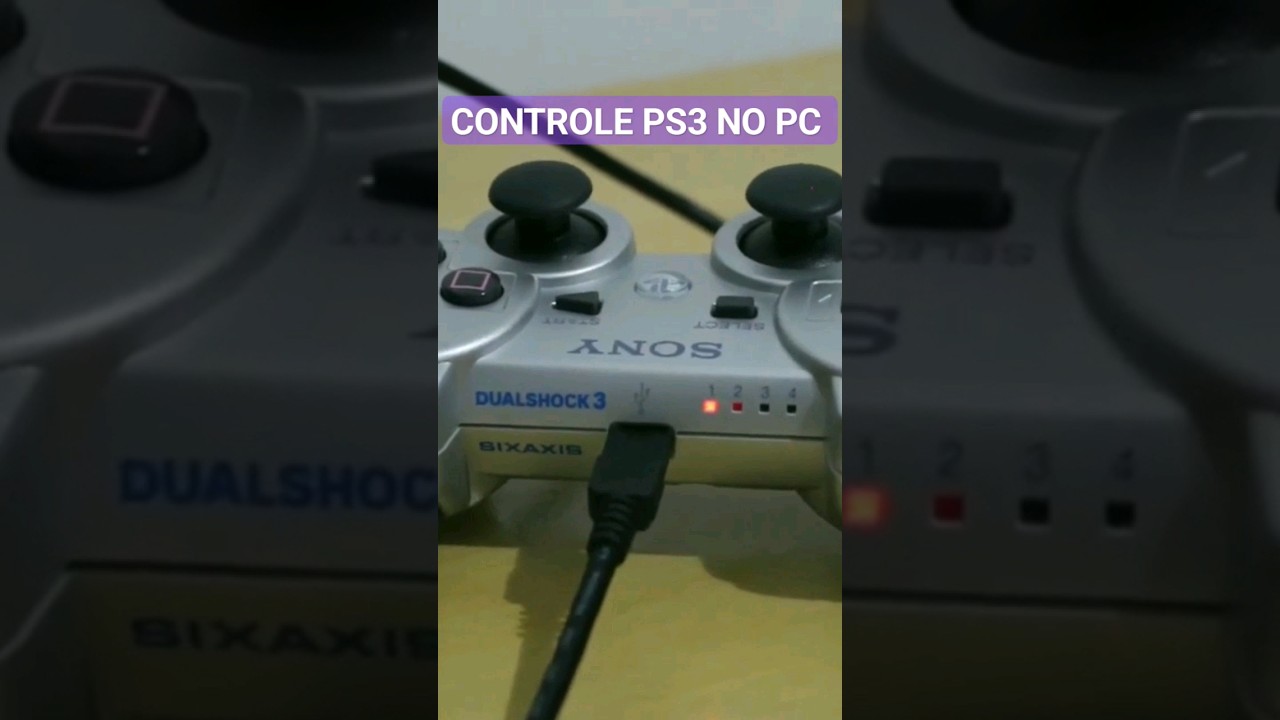 Controle PS3 no PC