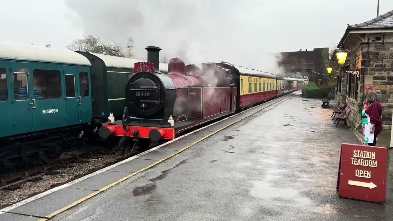 Midland Railway Butterley Santa Special. 