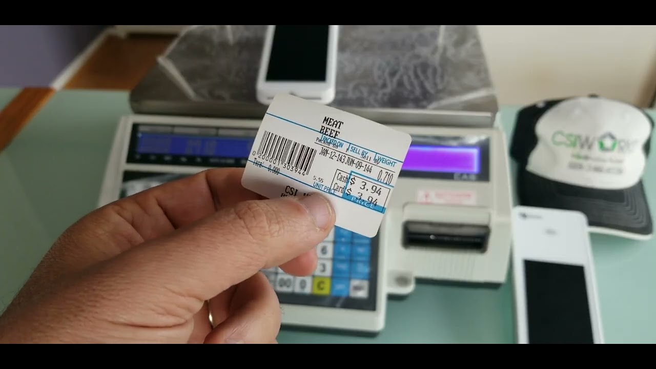 CAS CL5500B Dual Price Scale Demonstration & POS Integration demo: CLOVER or PAX A920Pro