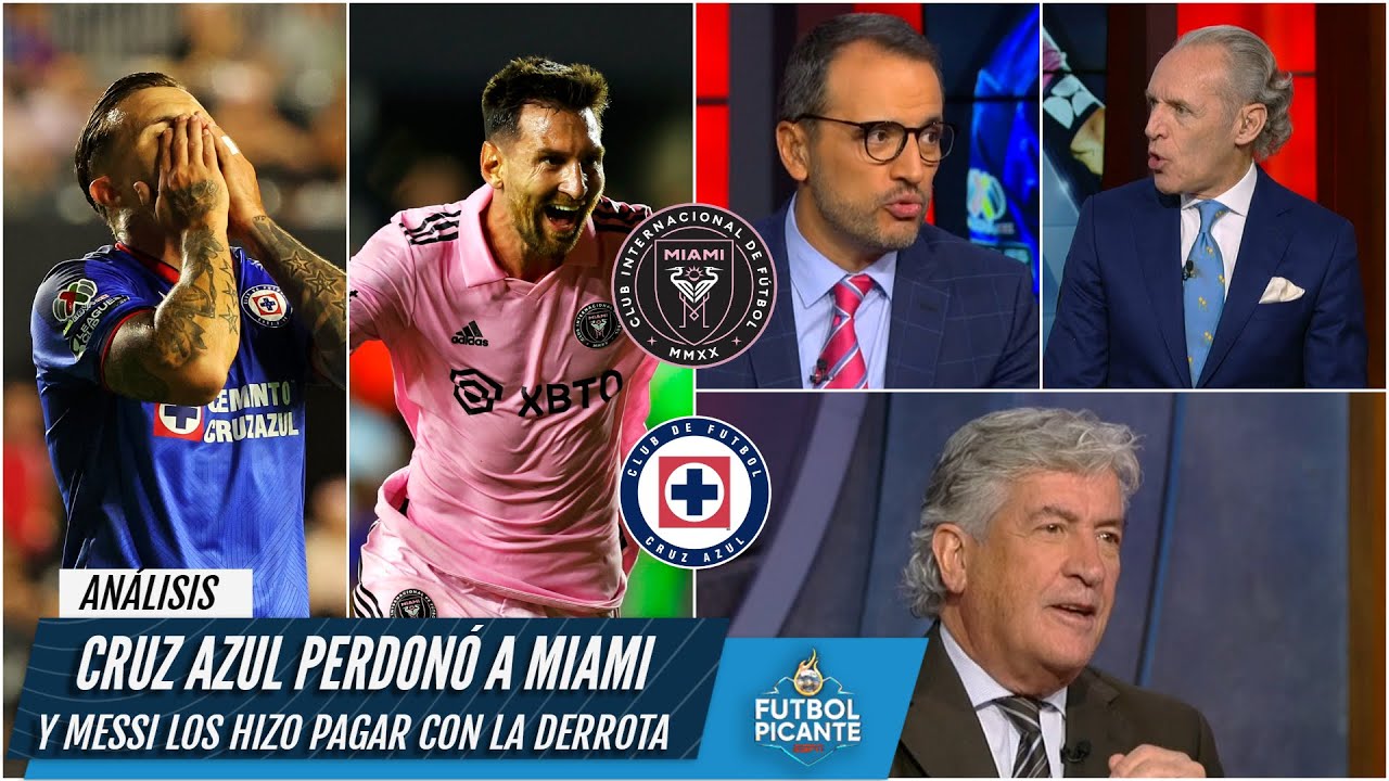 MESSI se estren&oacute; con un GOLAZO para darle el triunfo al Inter Miami vs Cruz Azul | Futbol Picante