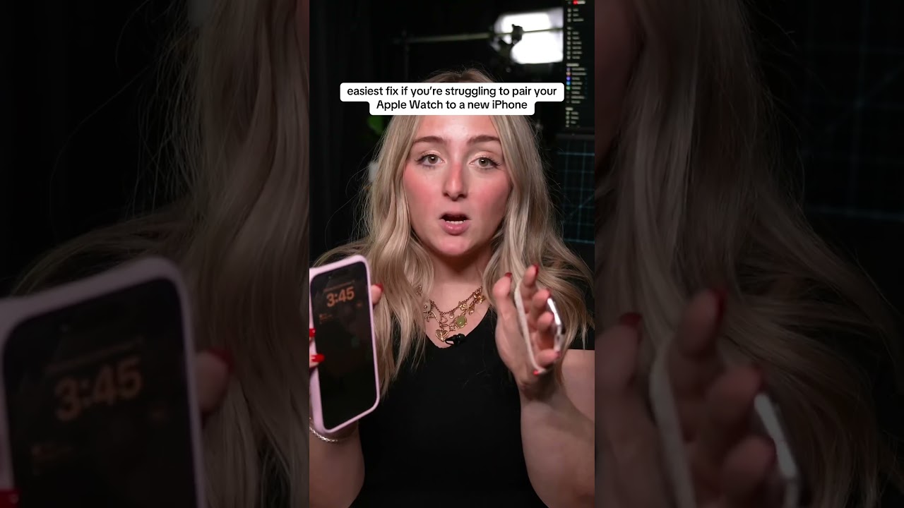 How To Connect Apple Watch With New Phone ⌚️➡️📱 #applewatch #newiphone #howto
