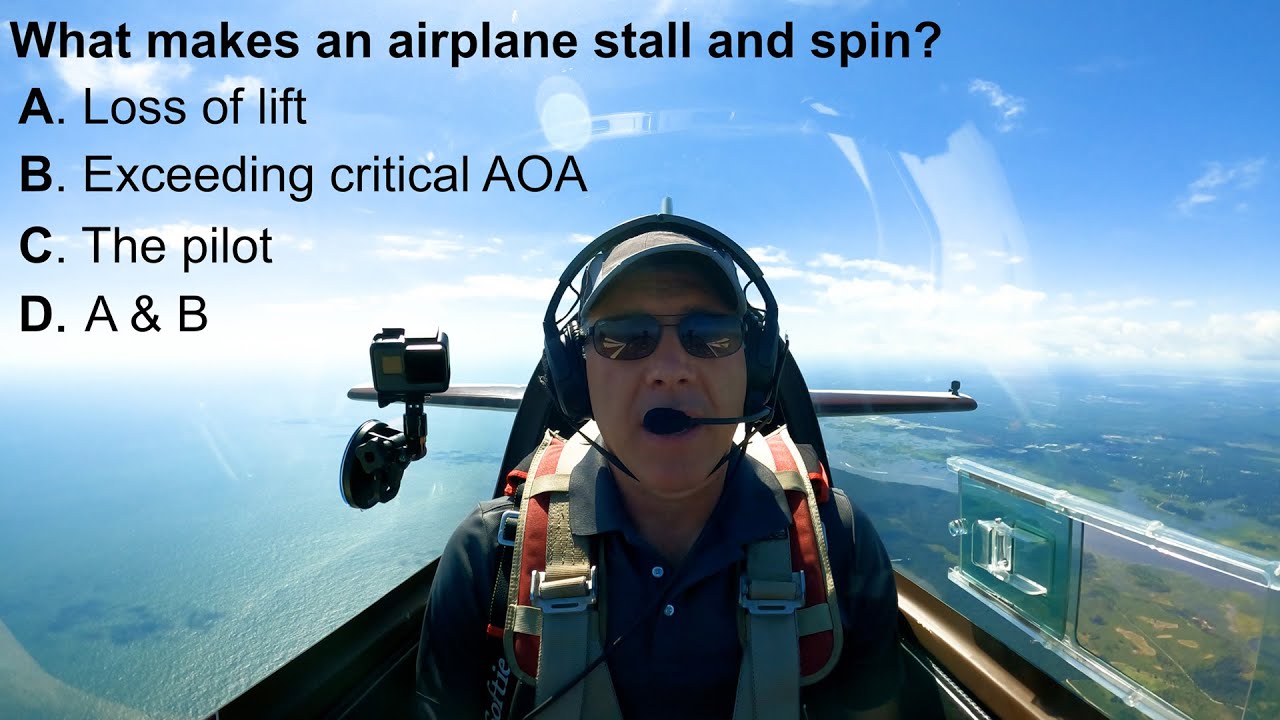 Turns, Stalls & Spins - Episode 2: Power Aggravates a Spinning Airplane
