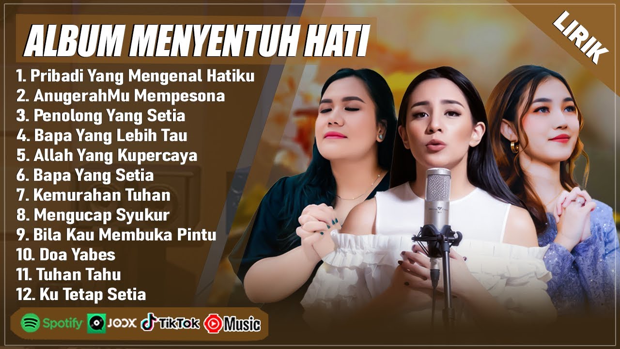 ANGEL PIETERS, MELITHA SIDABUTAR & REGINA PANGKEREGO FULL ALBUM (LIRIK) || LAGU ROHANI TERBARU 2025