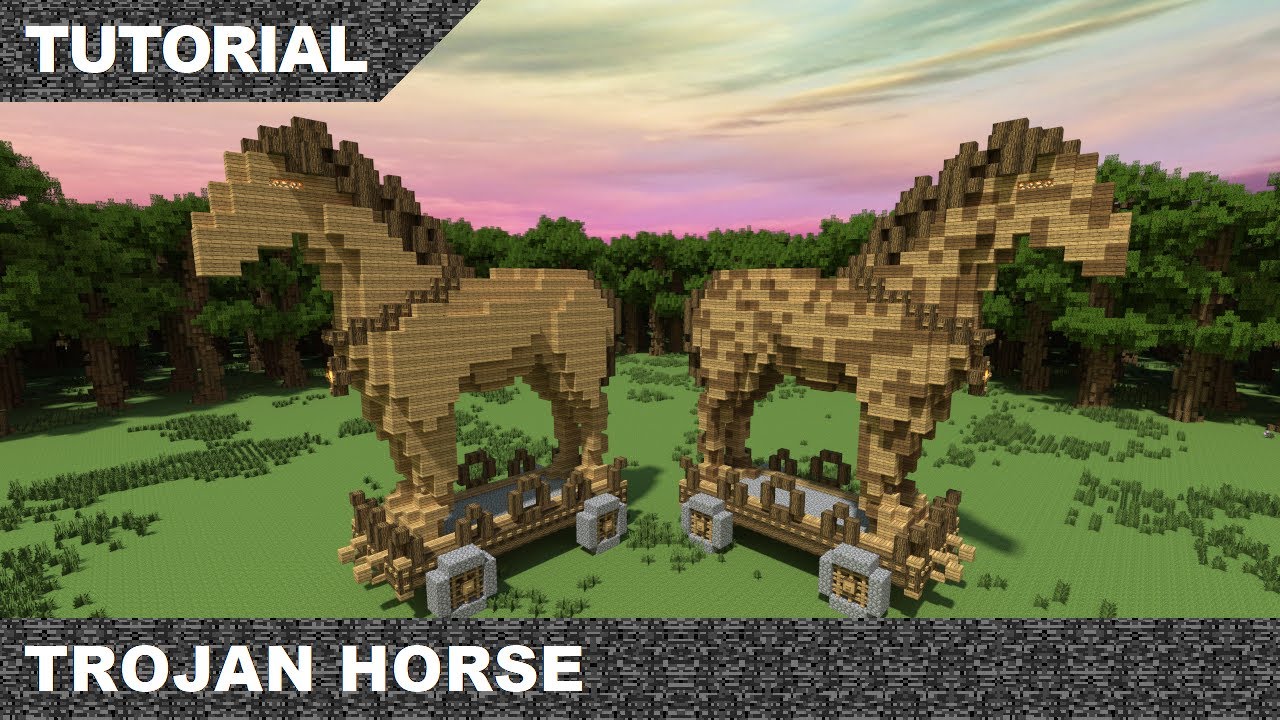 Minecraft Trojan Horse Tutorial & Download