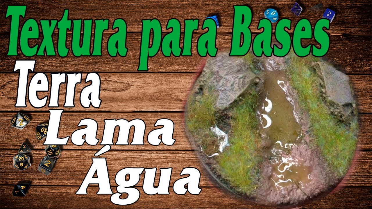 Como fazer texturas de terra e lama para bases