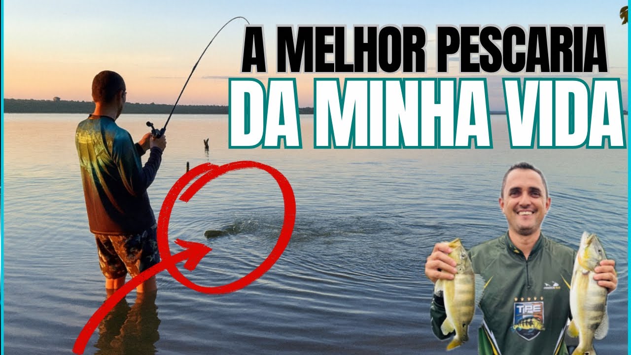 A melhor pescaria que já fiz acampando!