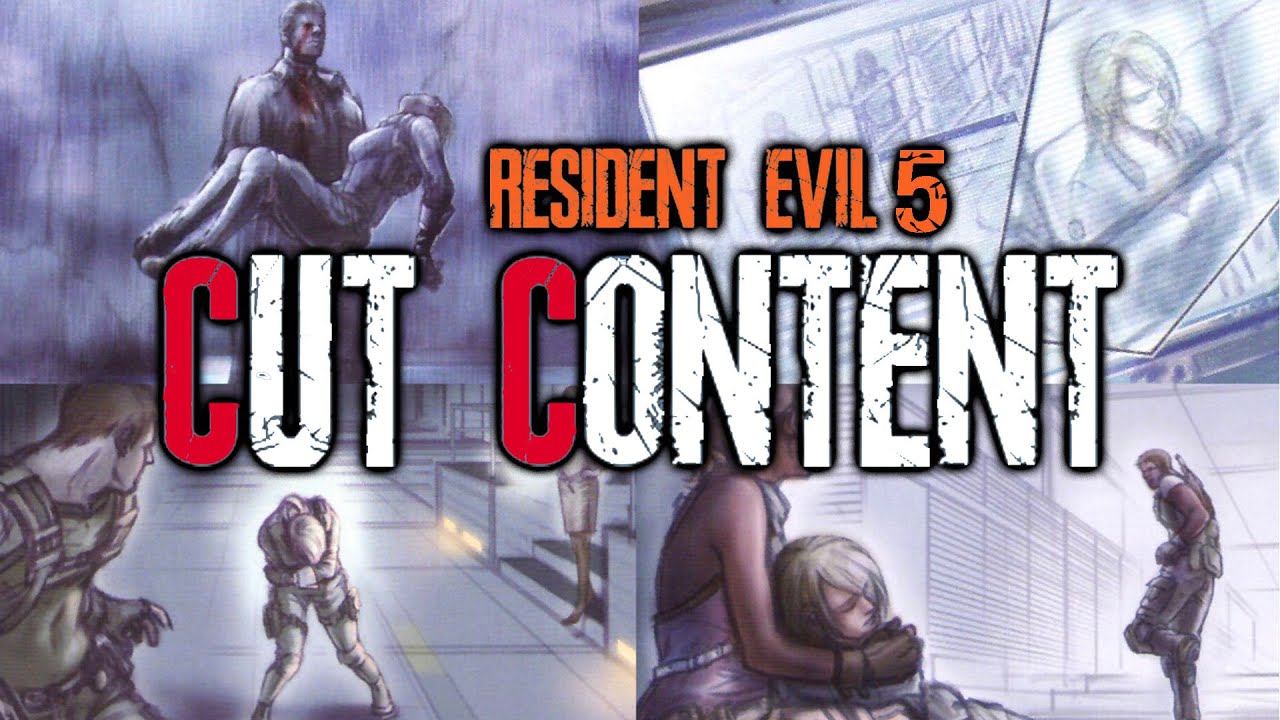 RESIDENT EVIL 5 CUT CONTENT - T-VIRUS ZOMBIES, TYRANTS & MORE!