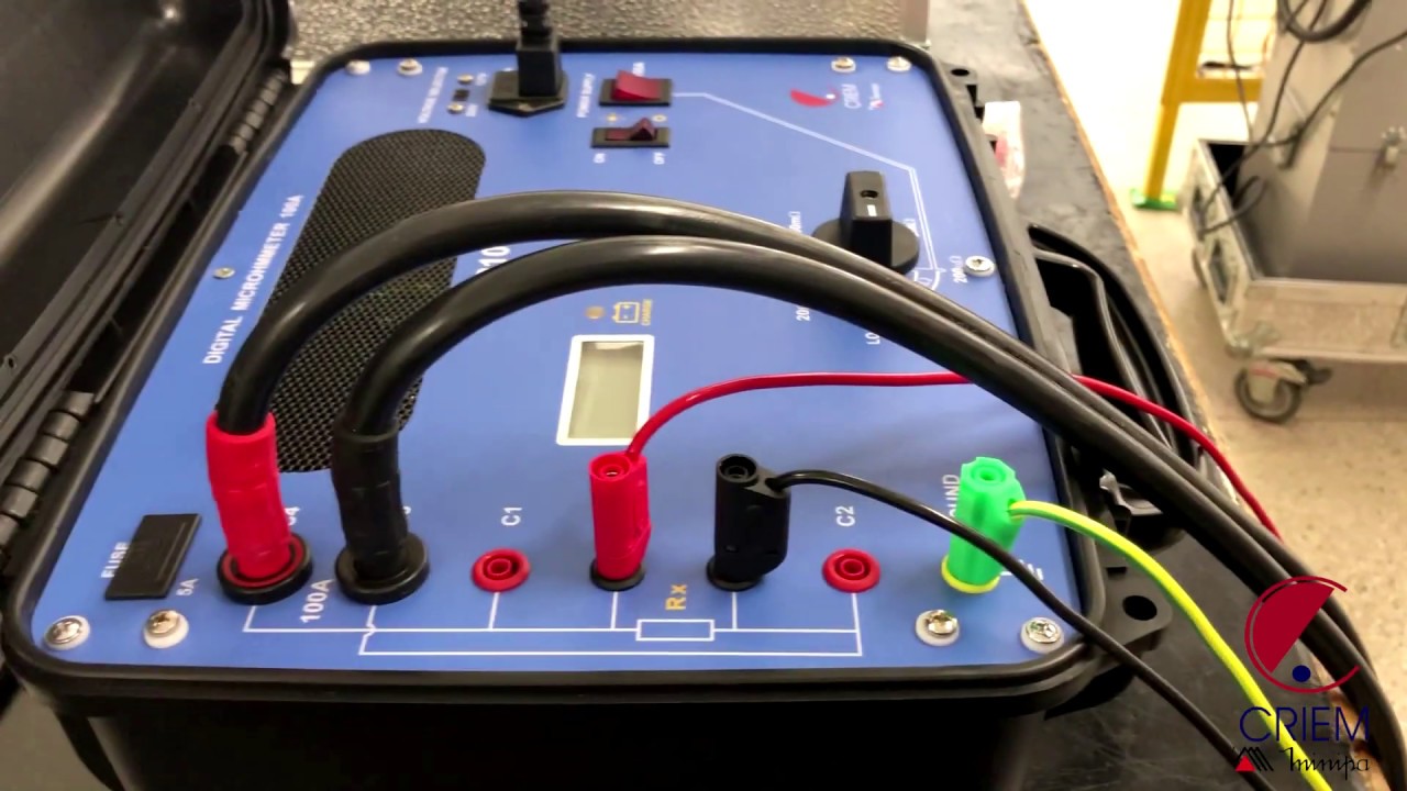Micro-Ohmímetro Digital MCR-100