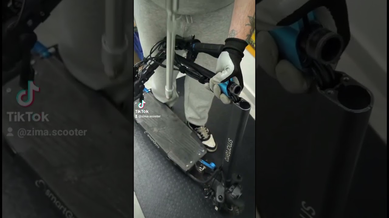 Ajustar holguras en patinete eléctrico Smartgyro Rockway y crossover o chasis T4