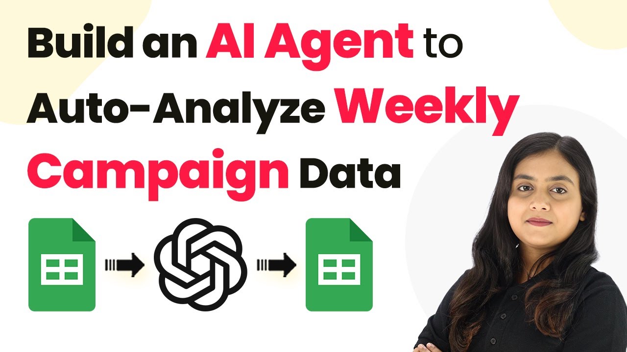 How to Build an AI Agent to Auto-Analyze Weekly Campaign Data