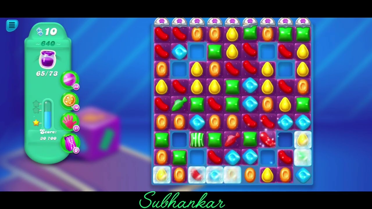Candy Crush Soda Saga. Level 640.⭐⭐ Star.Level 640 Help.@Subhankar0002.