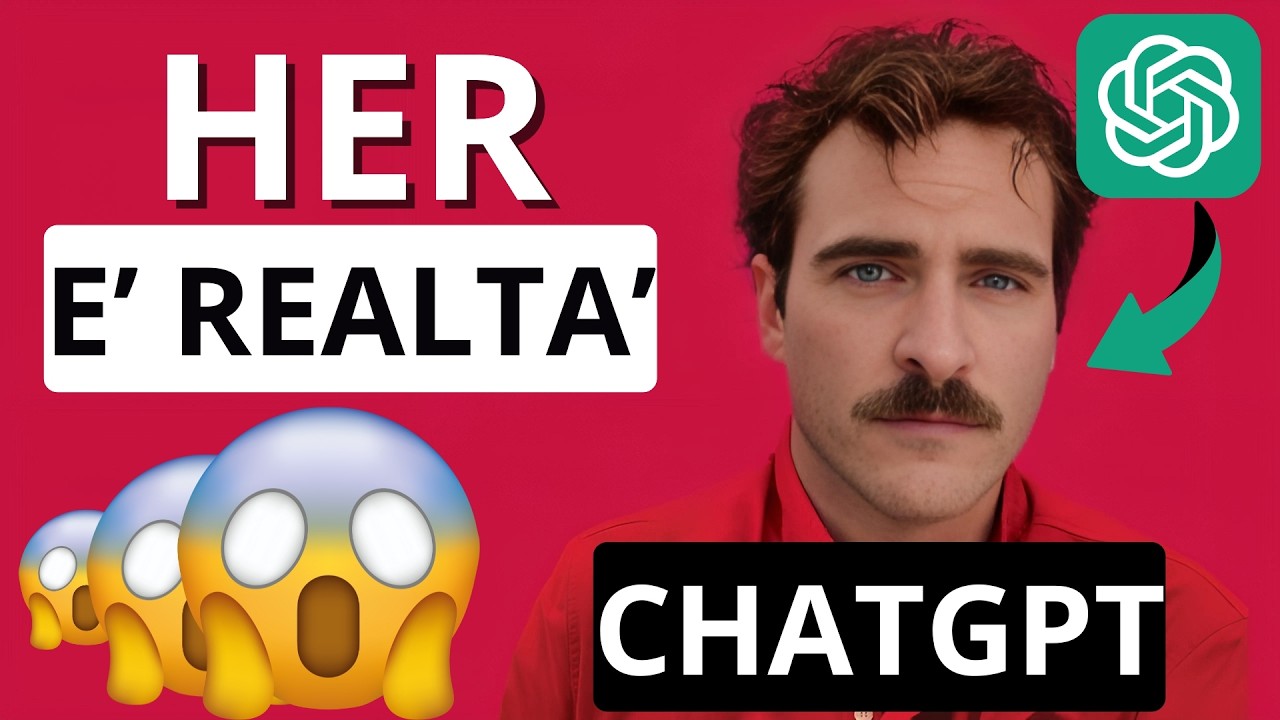 ChatGPT parla come un UMANO 😱 VOCE AI INCREDIBILE!
