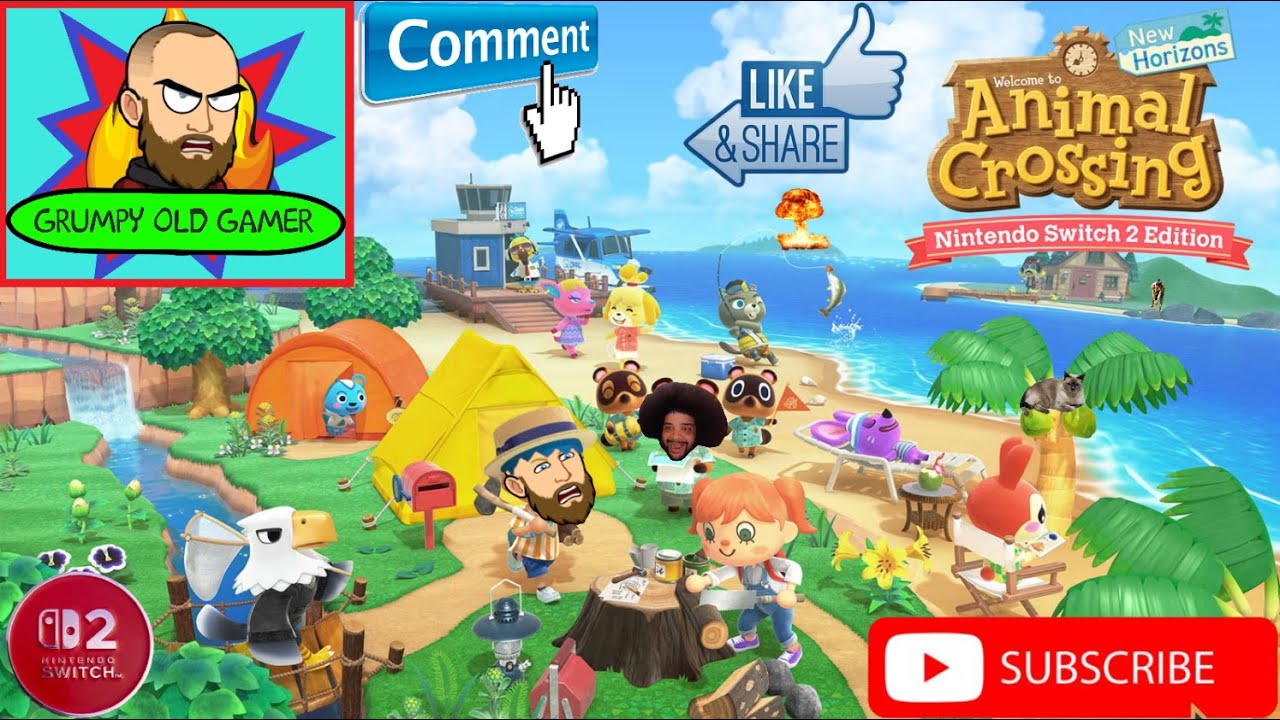 Animal Crossings, New Horizons, Switch 2 Edition