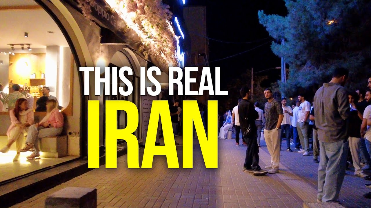 Real Iranian Nightlife 🇮🇷 | Caf&eacute;s & People on Mashhad city