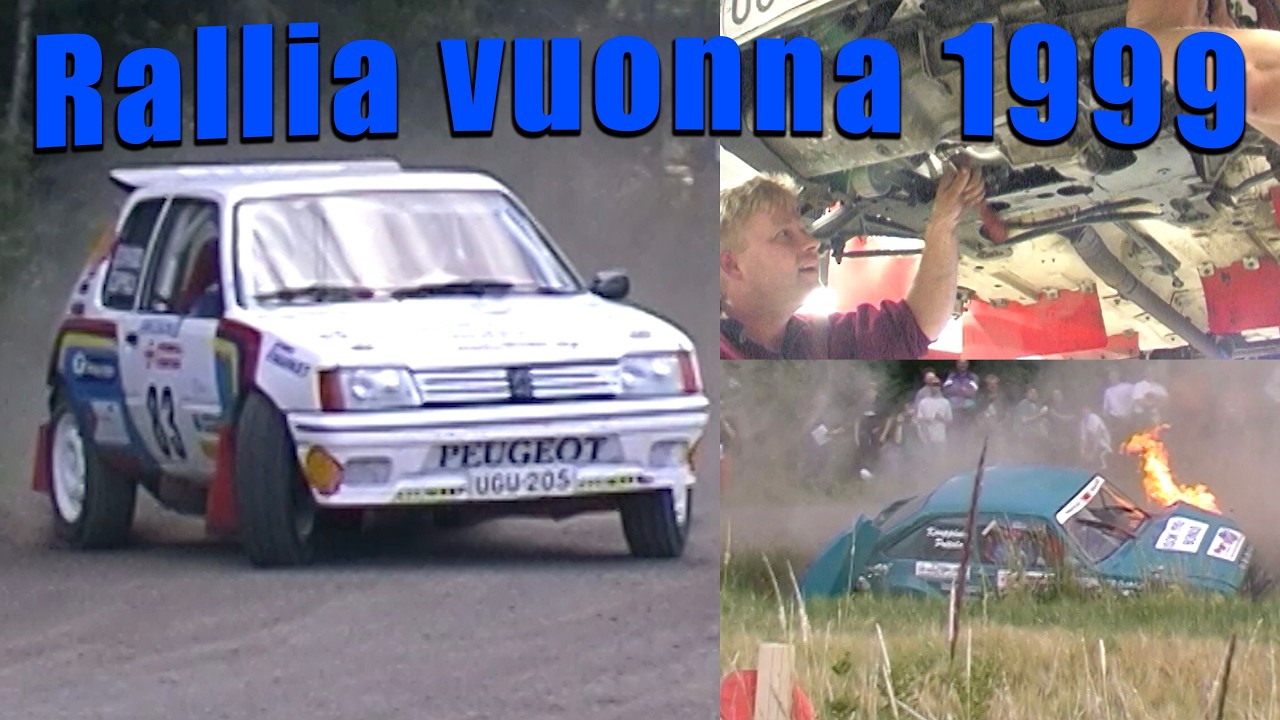 Rallia vuodelta 1999 - Team Pesonen Extra