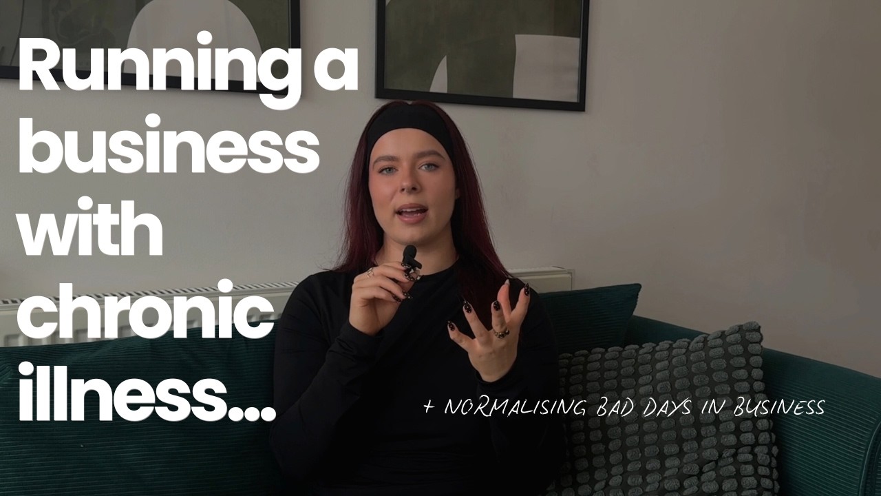 How to Run a Business on Low Days (Chronic Illness, Burnout & Flare-Ups as an Entrepreneur)