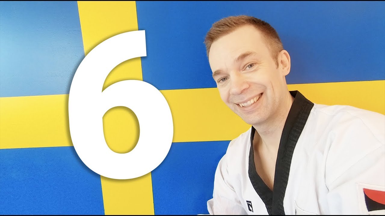 Poomsae på svenska - Taeguk 6 jang