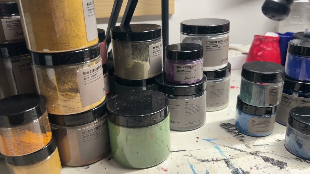 jackson's watercolor pigments