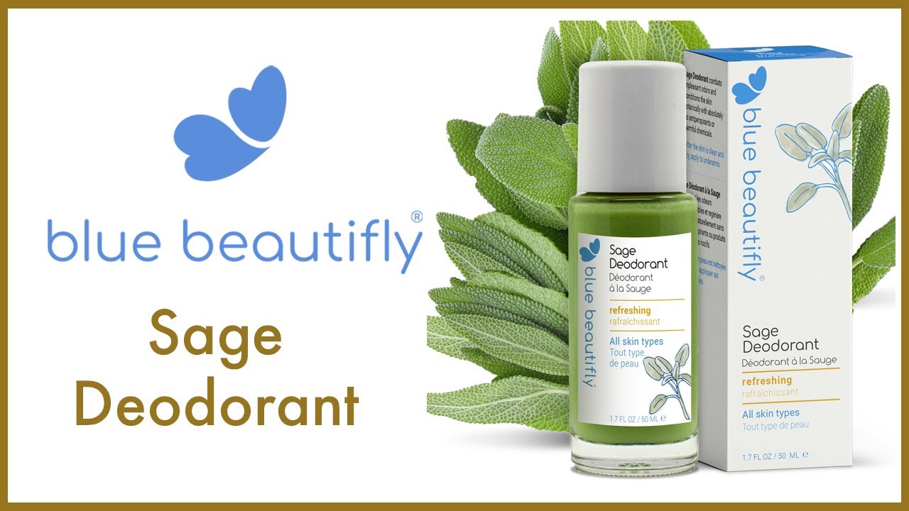 Blue Beautifly Sage Deodorant