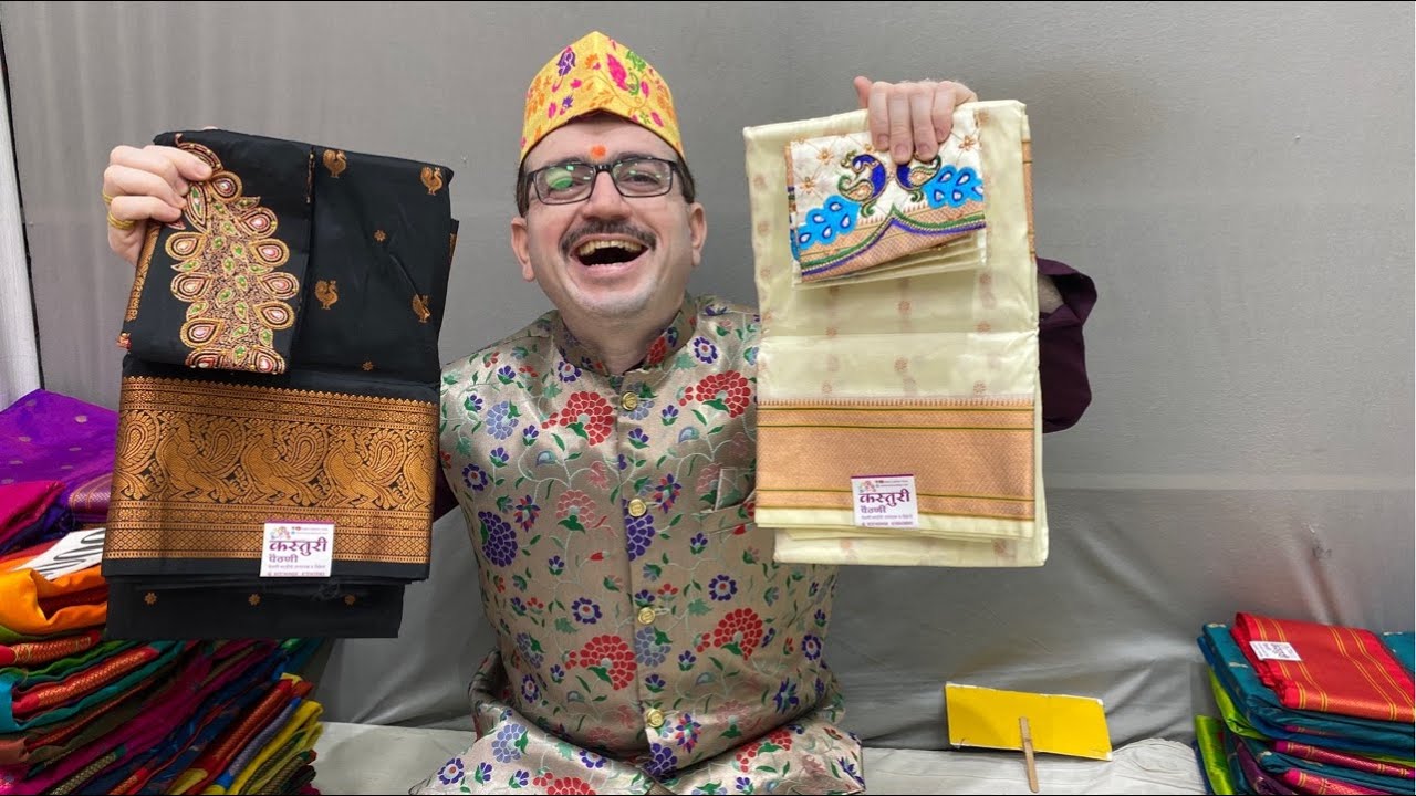 Semi Paithani 🥰💥 | Kasturi Paithani Live | Pure Silk Yeola Paithani
