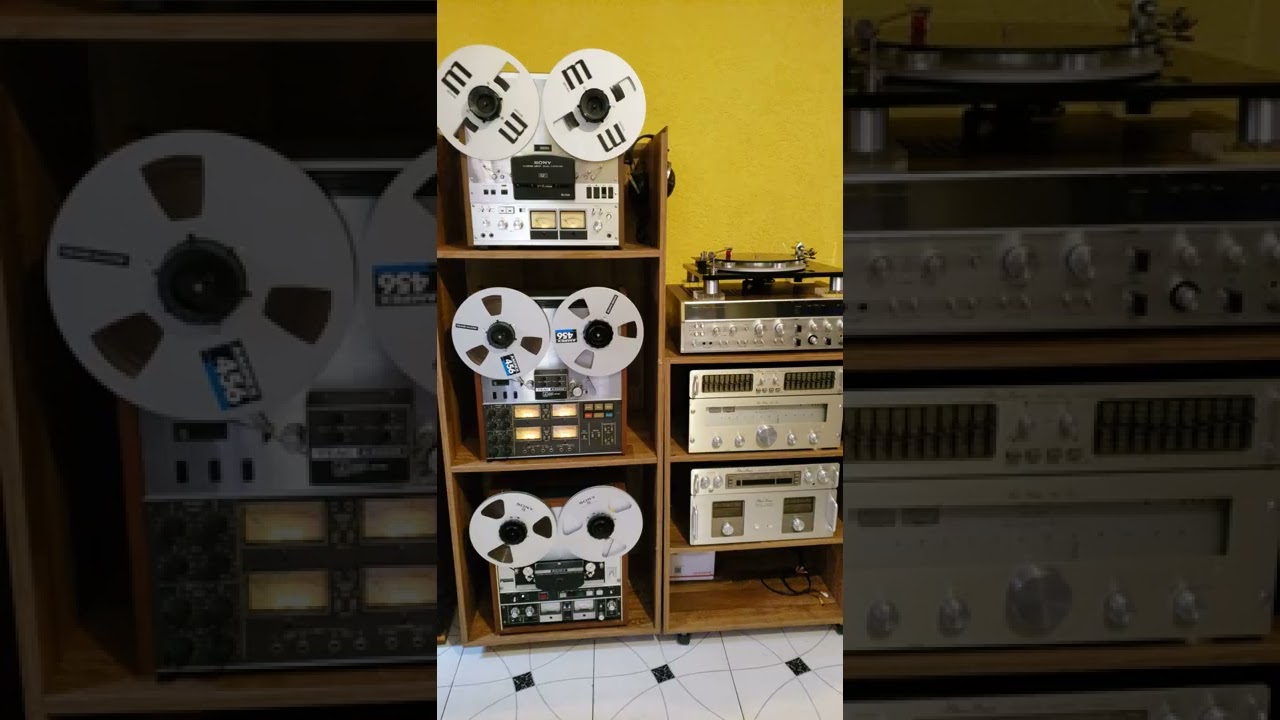 Studer A68     Revox A720    Sony TC-755