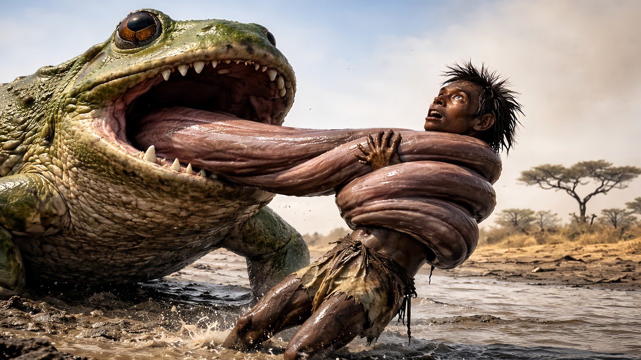 Unseen Moments of Nature | Frog, Snake & River Predator