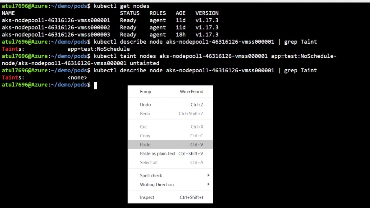 Kubernetes Taints and Toleration