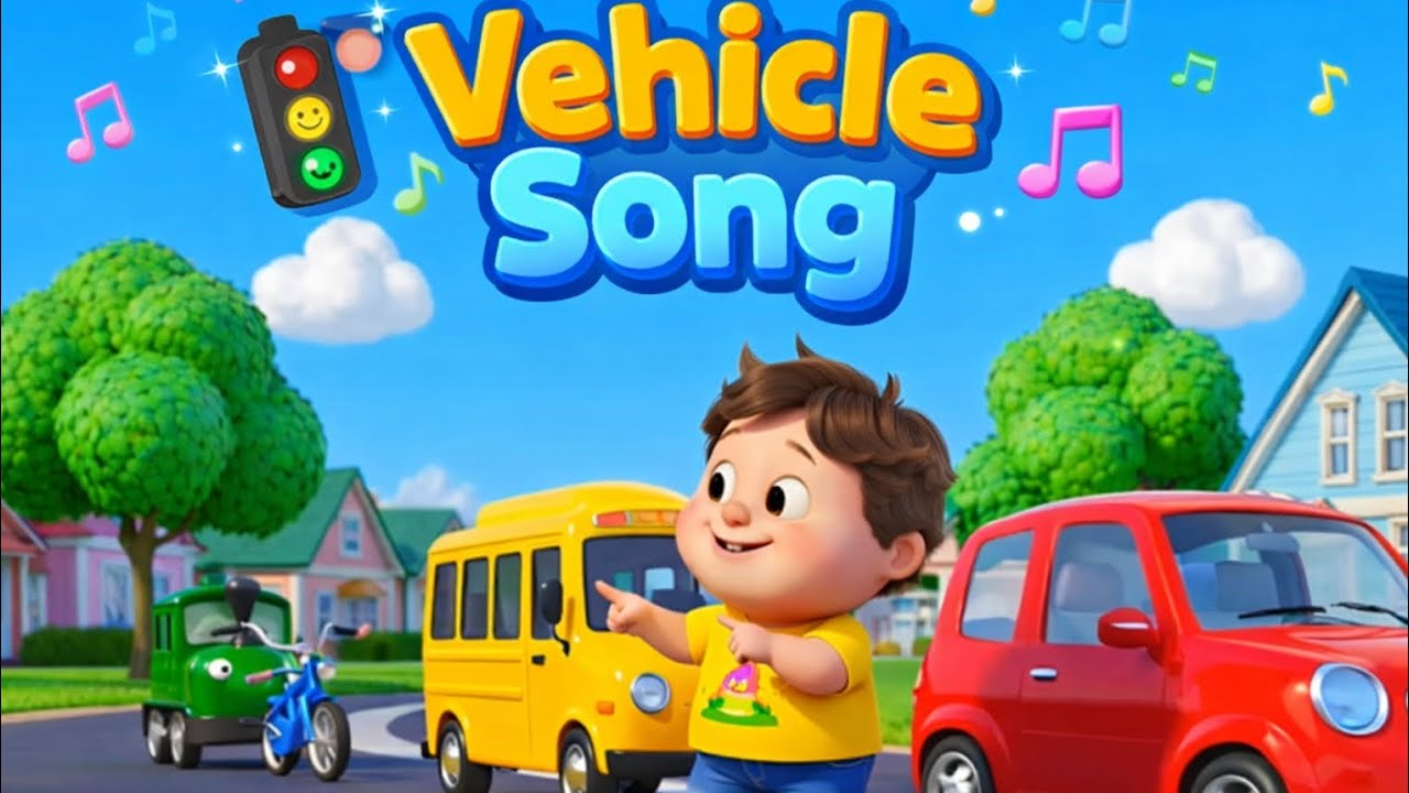 Vehicle song for kids new song 2026